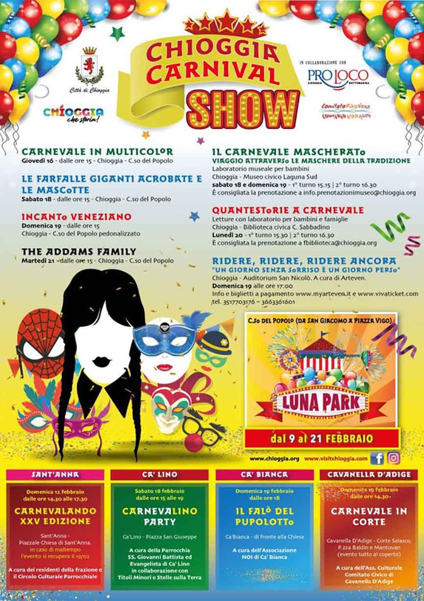 Chioggia Carnival Show, Carnevale di Chioggia
