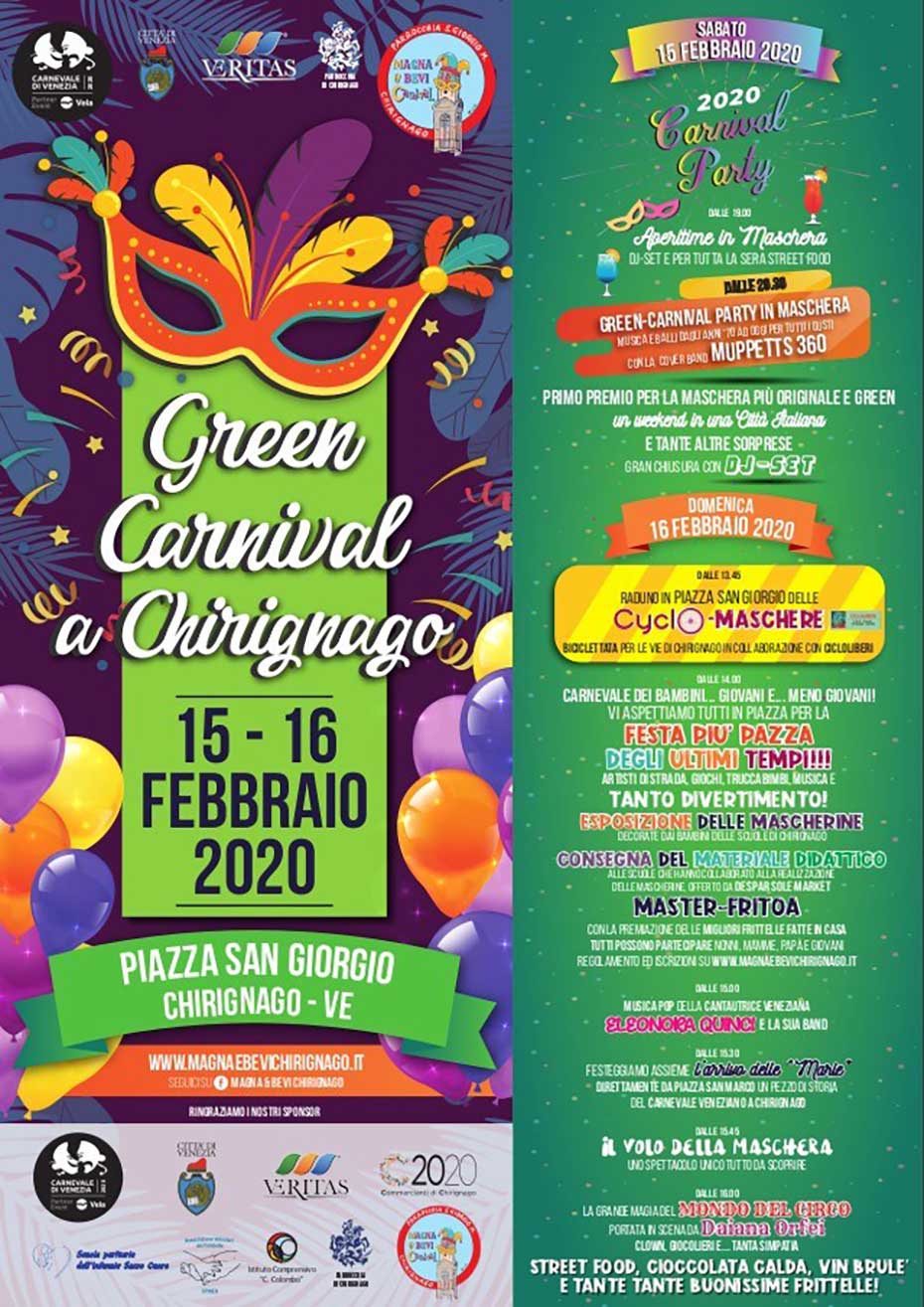 Green Carnival, Carnevale Chirignago Venezia