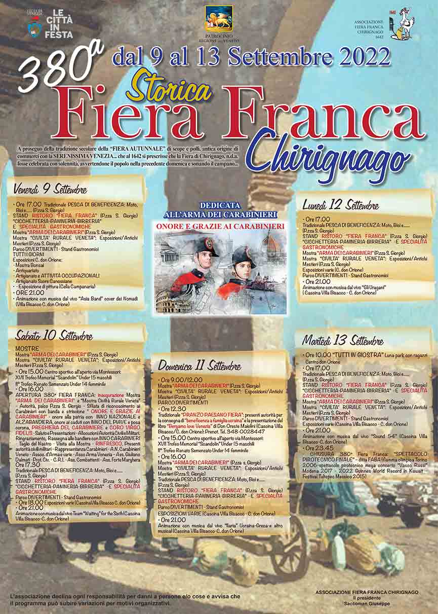 Fiera Franca Chirignago Venezia