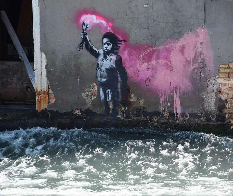 Banksy in Venice