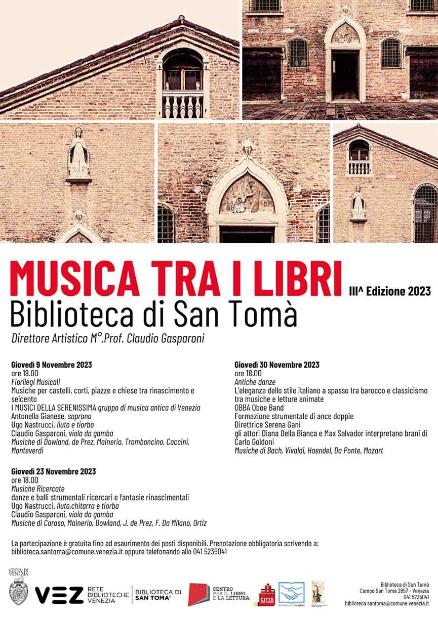 Musica tra i libri Venezia