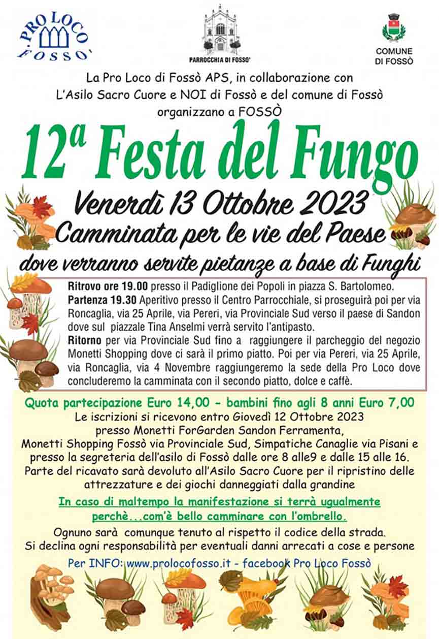 Festa del Fungo in Tavola a Foss�