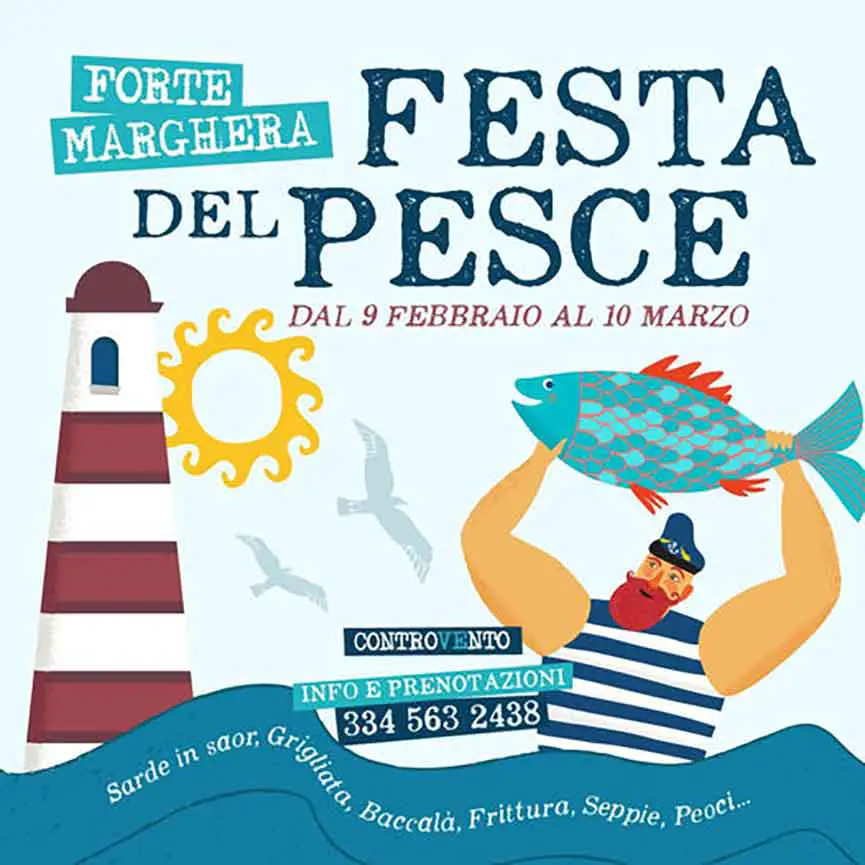 Festa del Pesce a Forte Marghera a Mestre