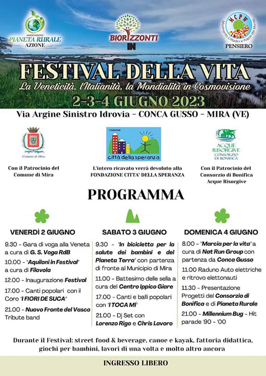 Festival della Vita Mira Venezia