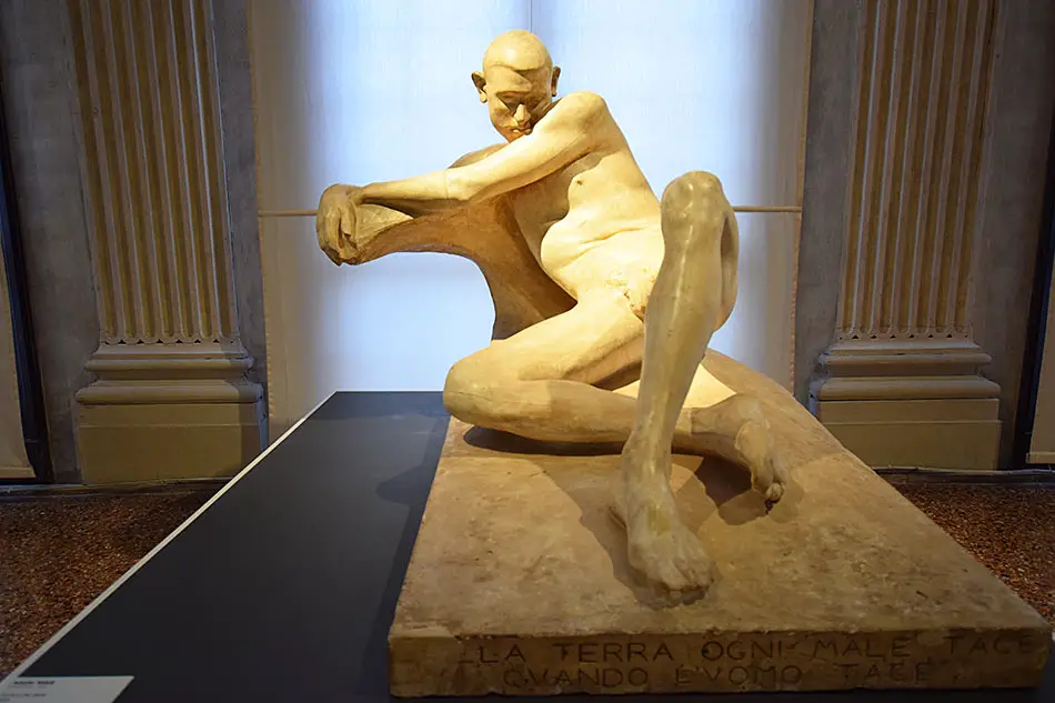 L'Uomo che Tace, Adolfo Wildt, 1899 - Museo Ca' Pesaro
