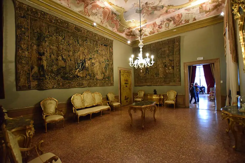 Halle der Wandteppiche - Ca' Rezzonico Museum