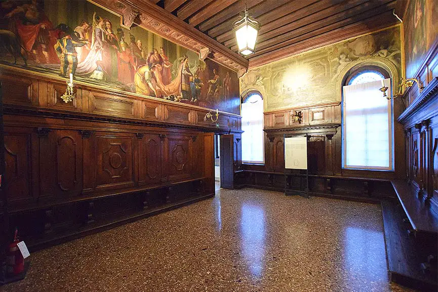 Sala della Milizia da Mar Palazzo Ducale a Venezia