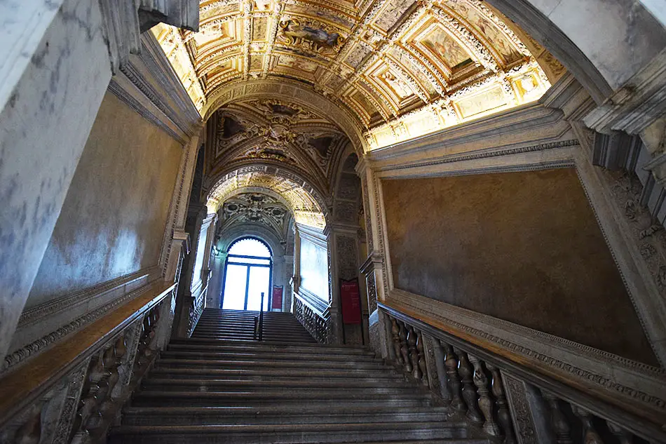 Scala D'Oro a Palazzo Ducale a Venezia