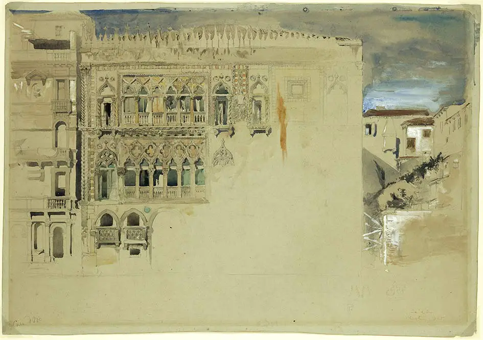 Mostra John Ruskin, le pietre di Venezia Venezia