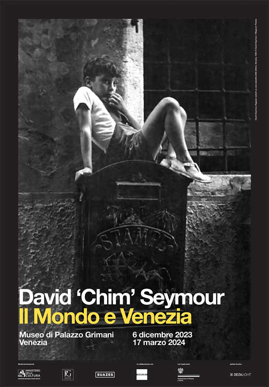Mostra David Chim Seymour. Il Mondo e Venezia. 1936-56 / From Italy to America and Back Venezia