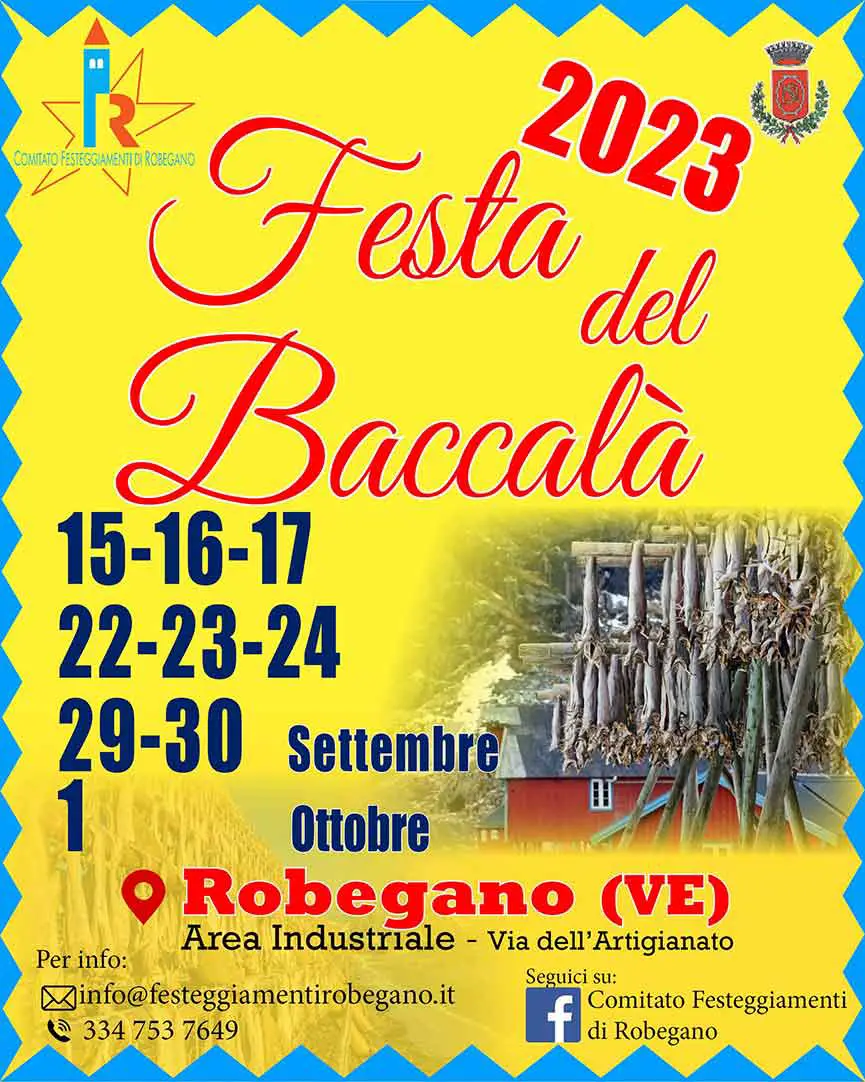 Festa del Baccalà Robegano Venezia