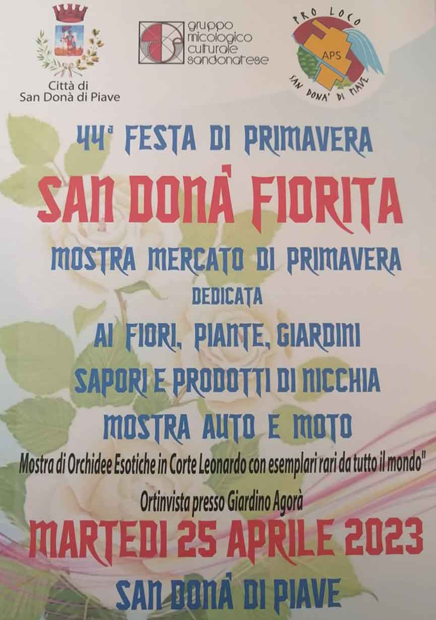 San Donà Fiorita. Festa di Primavera  - San Donà di Piave