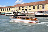 Servicio de Taxi acuático en Venecia